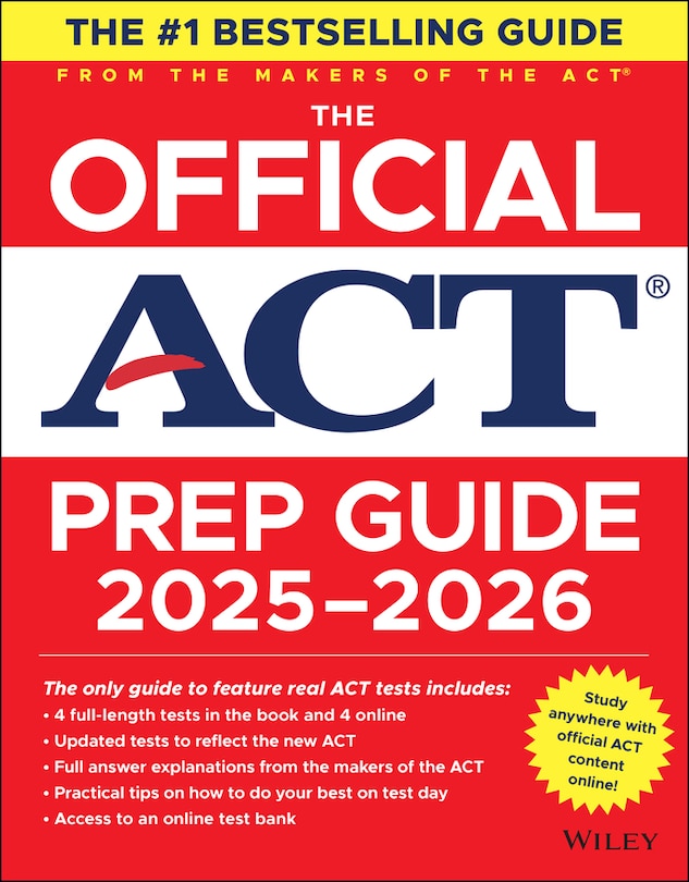 Front cover_The Official ACT Prep Guide 2025 - 2026