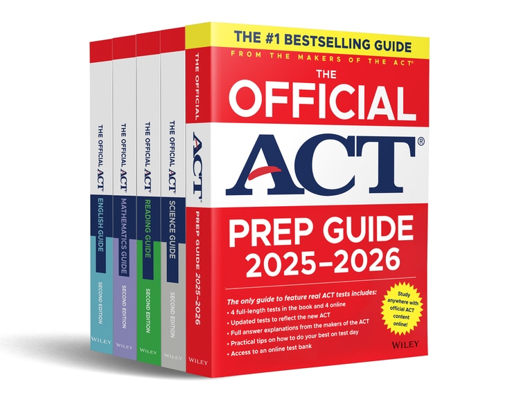 Couverture_The Official ACT Prep & Subject Guides 2025-2026 Complete Set