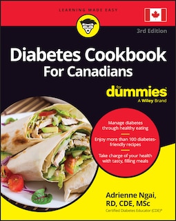 Front cover_Diabetes Cookbook For Canadians For Dummies