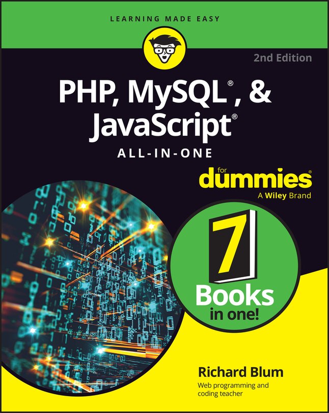 Front cover_PHP, MySQL, & JavaScript All-In-One For Dummies