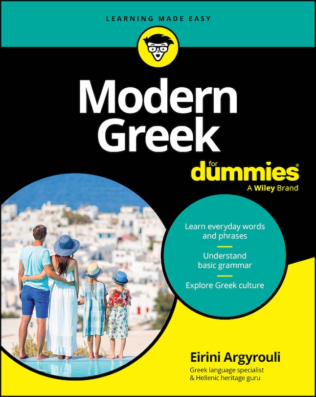 Front cover_Modern Greek For Dummies