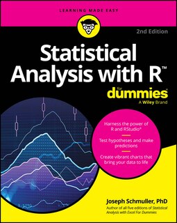 Front cover_Statistical Analysis with R For Dummies