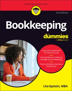 Front cover_Bookkeeping For Dummies