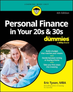 Couverture_Personal Finance in Your 20s & 30s For Dummies