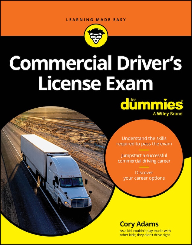 Front cover_Commercial Driver's License Exam For Dummies