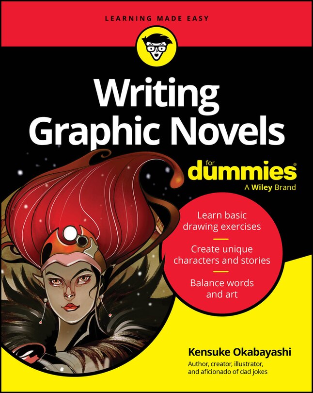 Front cover_Writing Graphic Novels For Dummies