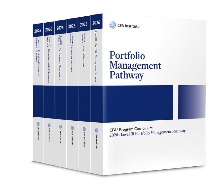 Couverture_2026 CFA Program Curriculum Level III Portfolio Management Pathway Box Set