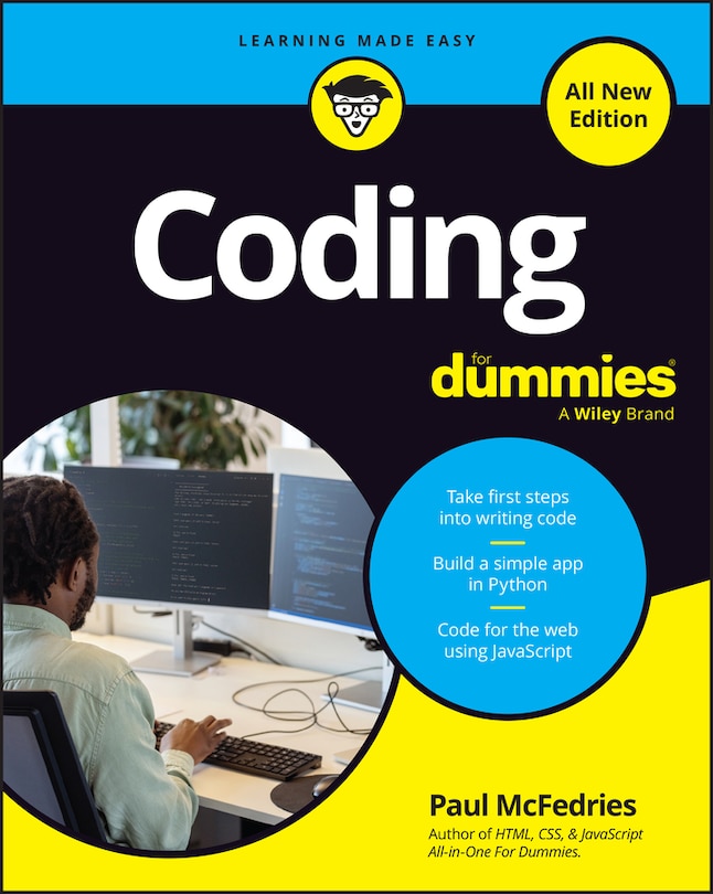 Front cover_Coding For Dummies, All New Edition