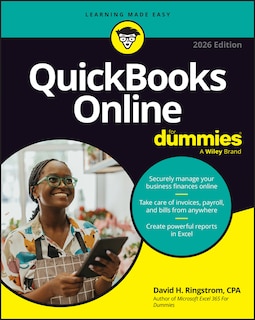 Front cover_QuickBooks Online For Dummies, 2026 Edition