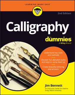 Front cover_Calligraphy For Dummies