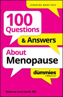Couverture_100 Questions & Answers About Menopause For Dummies