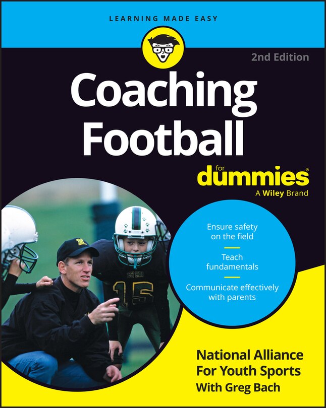 Front cover_Coaching Football For Dummies