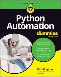 Front cover_Python Automation For Dummies