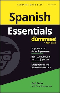 Front cover_Spanish Essentials For Dummies