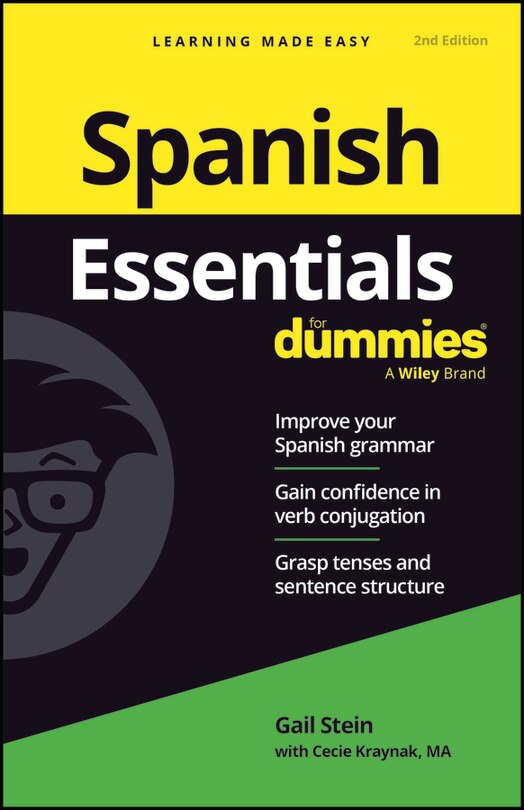 Front cover_Spanish Essentials For Dummies
