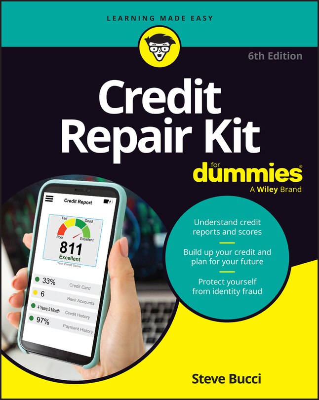 Front cover_Credit Repair Kit For Dummies