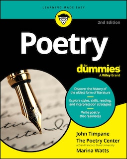 Front cover_Poetry For Dummies