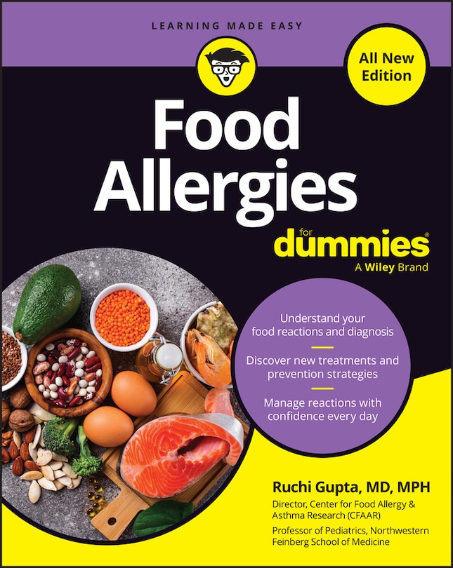 Front cover_Food Allergies For Dummies, All New Edition