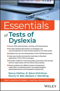 Front cover_Essentials of the Tests of Dyslexia