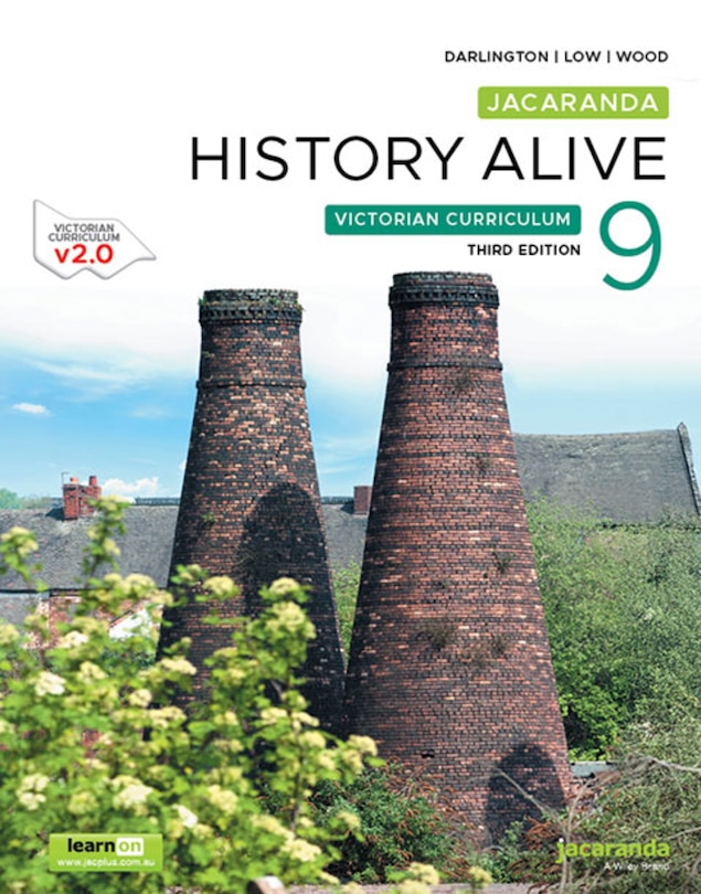 Couverture_Jacaranda History Alive 9 Victorian Curriculum, 3e learnON and Print