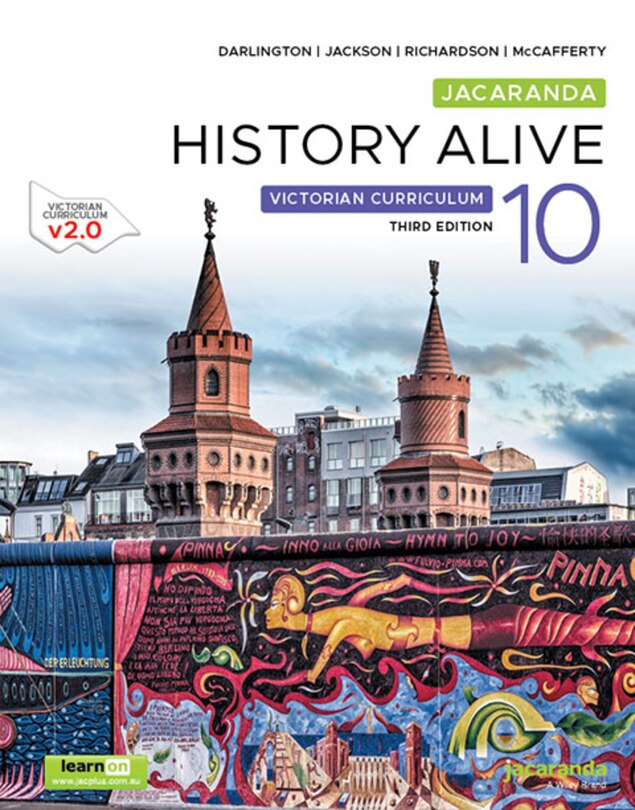 Couverture_Jacaranda History Alive 10 Victorian Curriculum, 3e learnON and Print