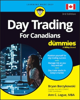 Front cover_Day Trading For Canadians For Dummies