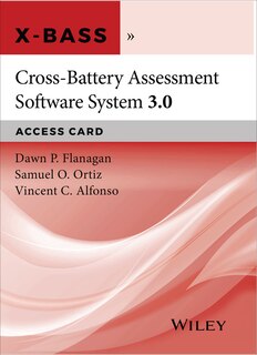 Front cover_Cross-Battery Assessment Software System, Version3.0 (X-BASS 3.0) Access Card