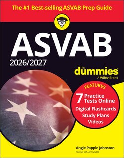 Couverture_2026/2027 ASVAB For Dummies (+ 7 Practice Tests, Flashcards, & Videos Online)