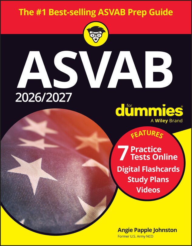 Couverture_2026/2027 ASVAB For Dummies (+ 7 Practice Tests, Flashcards, & Videos Online)