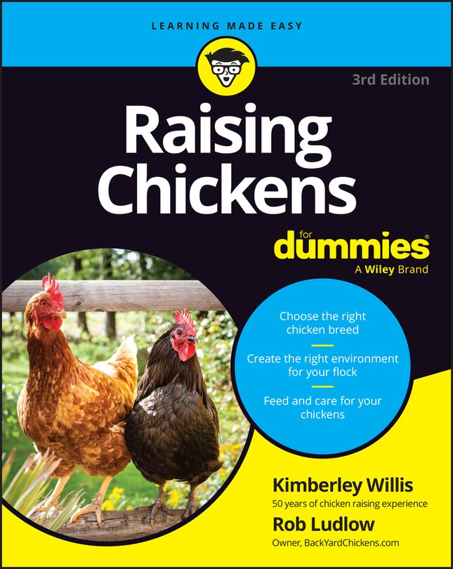 Front cover_Raising Chickens For Dummies