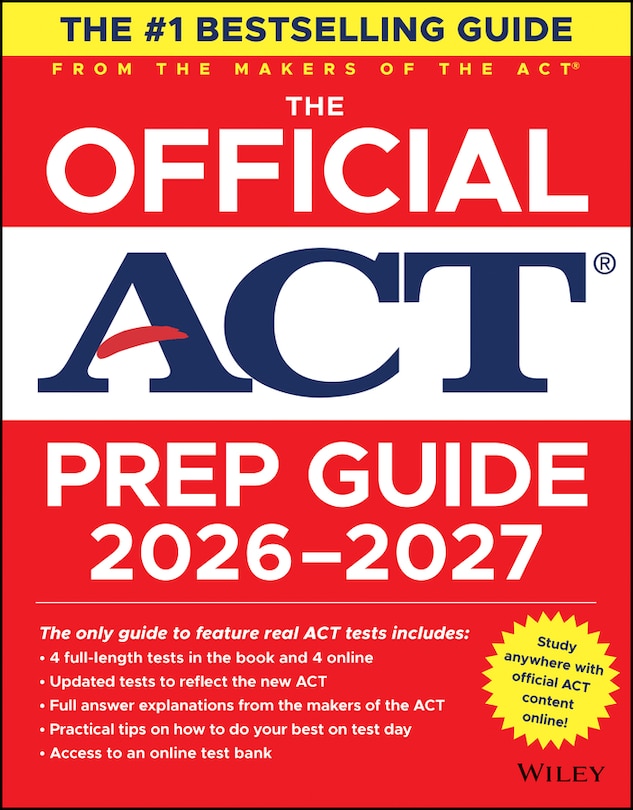 Front cover_The Official ACT Prep Guide 2026-2027