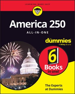 Front cover_America 250 All-In-One For Dummies