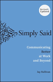 Front cover_Simply Said, Revised and Updated Edition