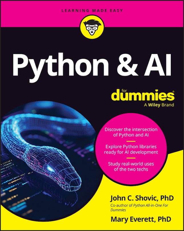 Couverture_Python & AI For Dummies