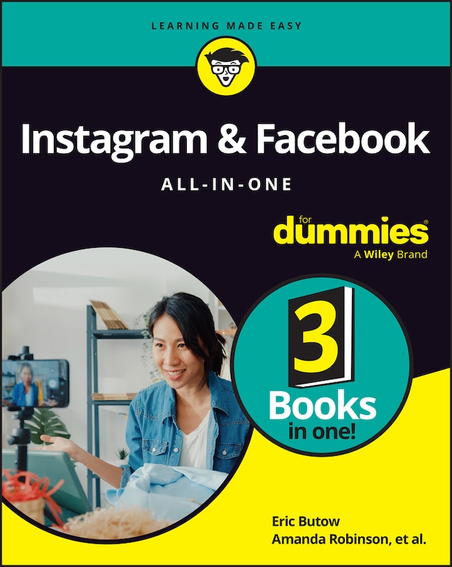 Front cover_Instagram & Facebook All-in-One For Dummies