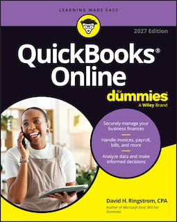 Front cover_QuickBooks Online For Dummies, 2027 Edition