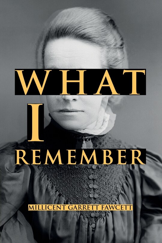 Front cover_What I Remember