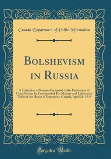 Couverture_Bolshevism in Russia