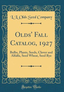 Couverture_Olds' Fall Catalog, 1927