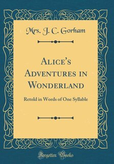 Couverture_Alice's Adventures in Wonderland