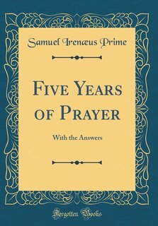 Front cover_Five Years of Prayer
