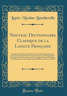 Couverture_Nouveau Dictionnaire Classique de la Langue Française