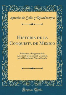 Front cover_Historia de la Conquista de Mexico