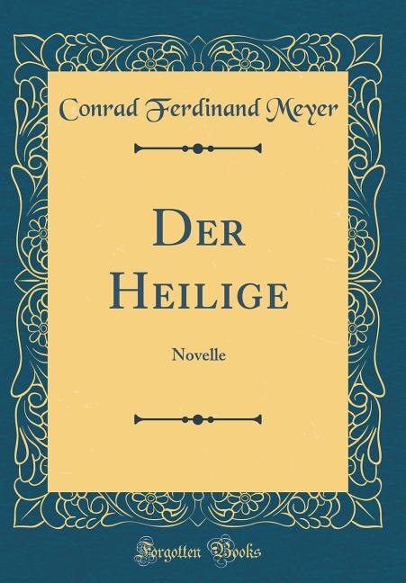 Front cover_Der Heilige