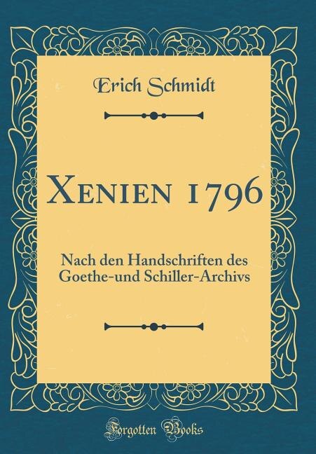 Front cover_Xenien 1796