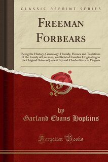 Front cover_Freeman Forbears