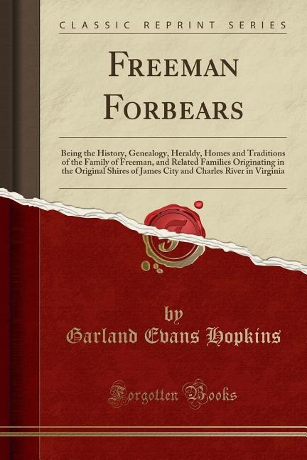 Front cover_Freeman Forbears