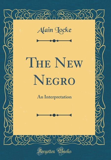 Front cover_The New Negro