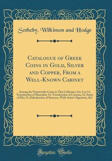 Front cover_Catalogue of Greek Coins in Gold, Silver and Copper, From a Well-Known Cabinet
