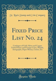 Front cover_Fixed Price List No. 24